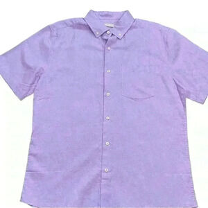 Isle Bay Men’s Button Up Shirt Size Large